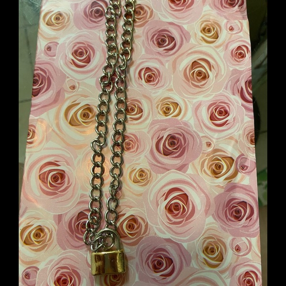 NEW Padlocked Choker Necklace. - Picture 3 of 3